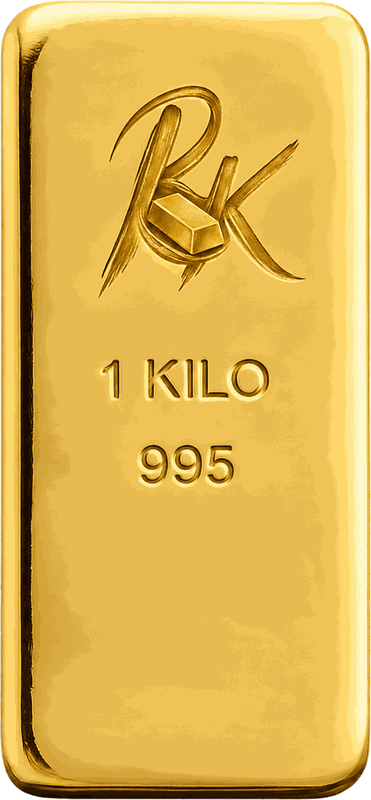 Gold kilo bar, 995 purity