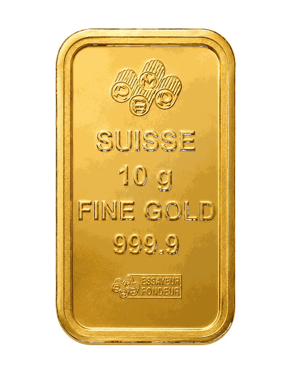 PAMP Suisse gold bar 10 grams
