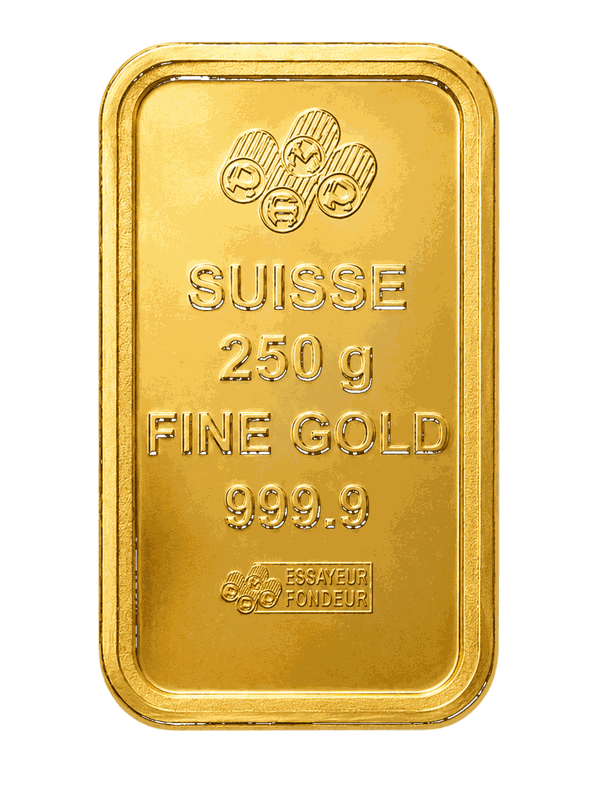 PAMP Suisse gold bar 250 grams