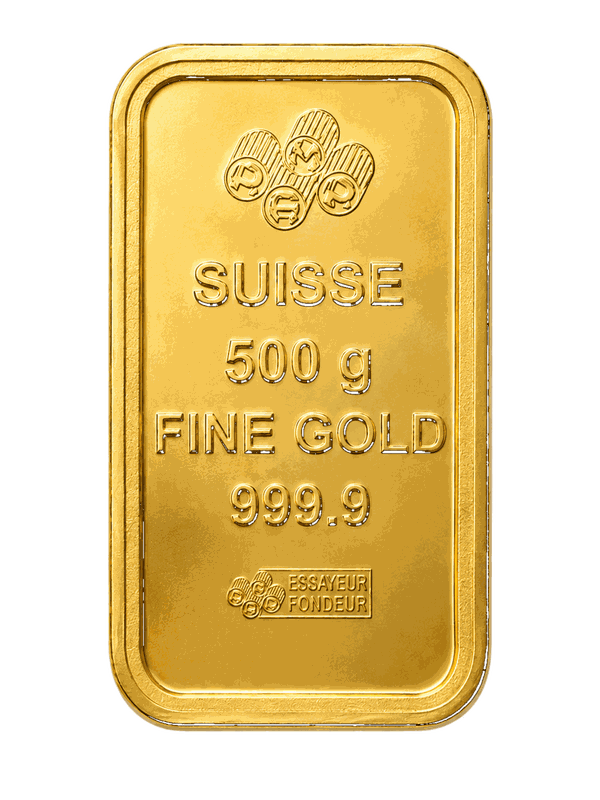 PAMP Suisse gold bar 500 grams