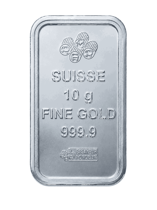 PAMP Suisse silver bar 10 grams