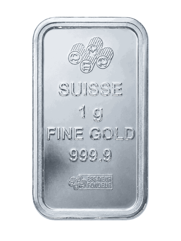 PAMP Suisse silver bar 1 gram