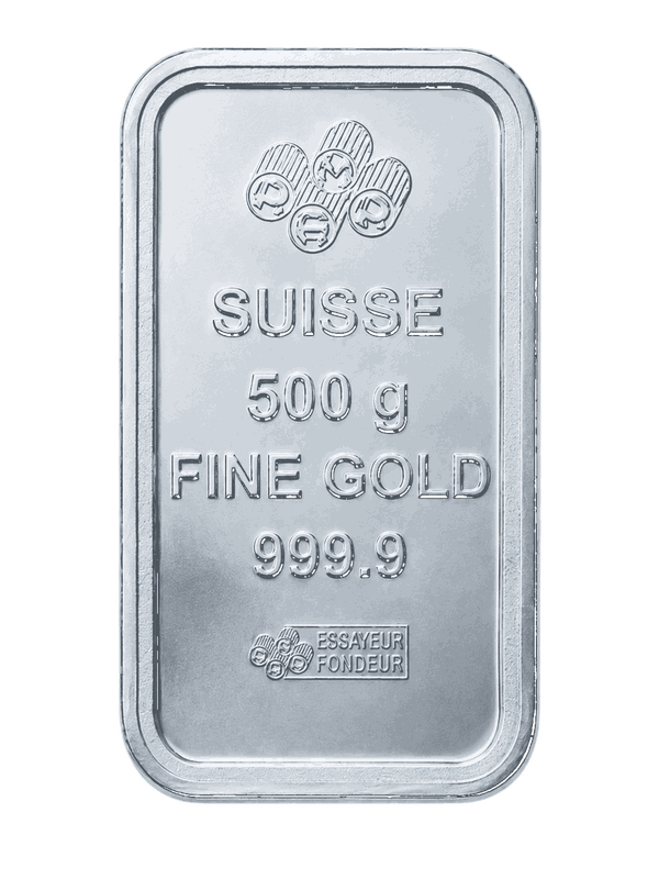 PAMP Suisse silver bar 500 grams